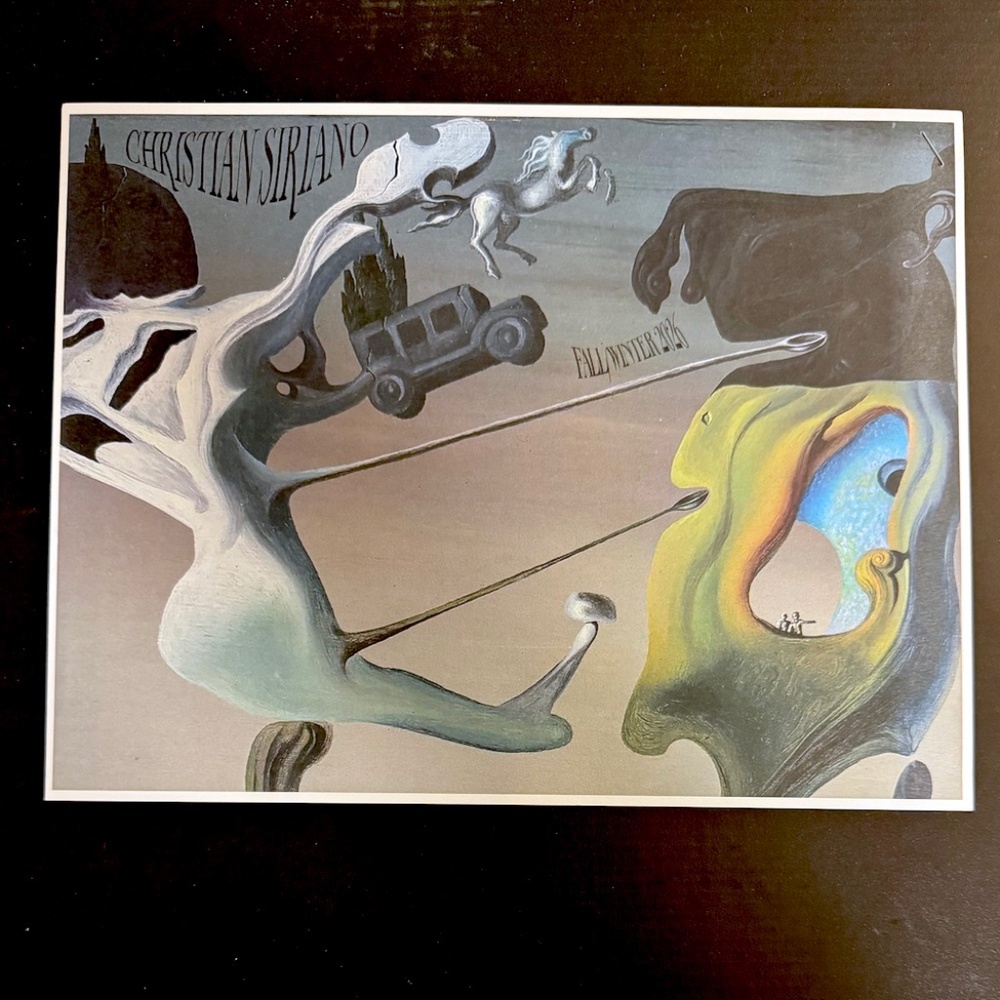 Christian Siriano Fall Winter 2026 NYFW Runway Invite Surrealist Art Print